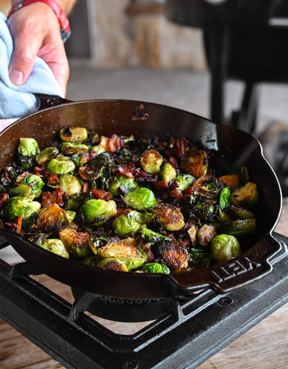 Three Piece Cast Iron Skillet Set 6in, 8in, 10in, Non-Stick Oven Safe