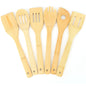 Six Piece Bamboo Wooden Spoons And Spatula