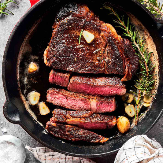 Three Piece Cast Iron Skillet Set 6in, 8in, 10in, Non-Stick Oven Safe